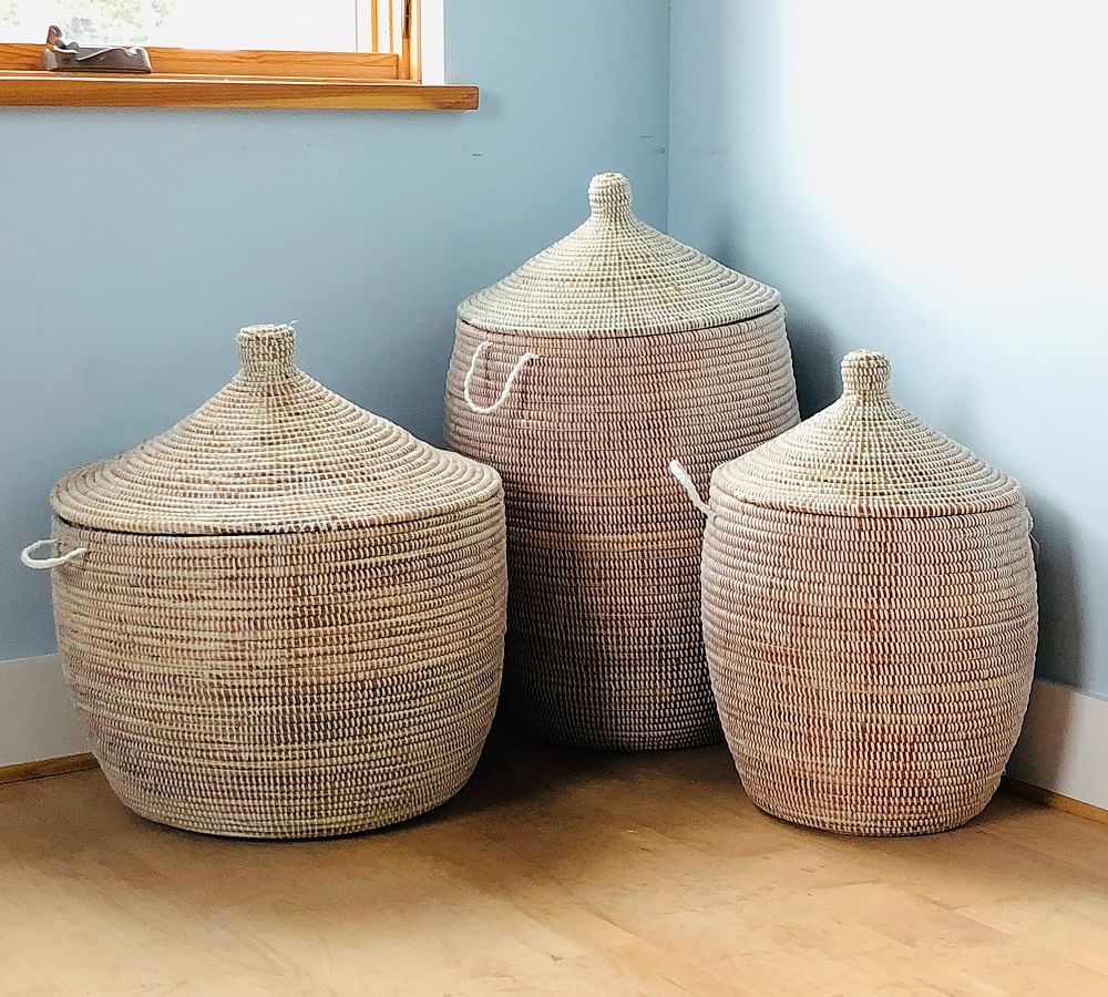 Tilda Handwoven Woven Baskets | Pottery Barn (US)