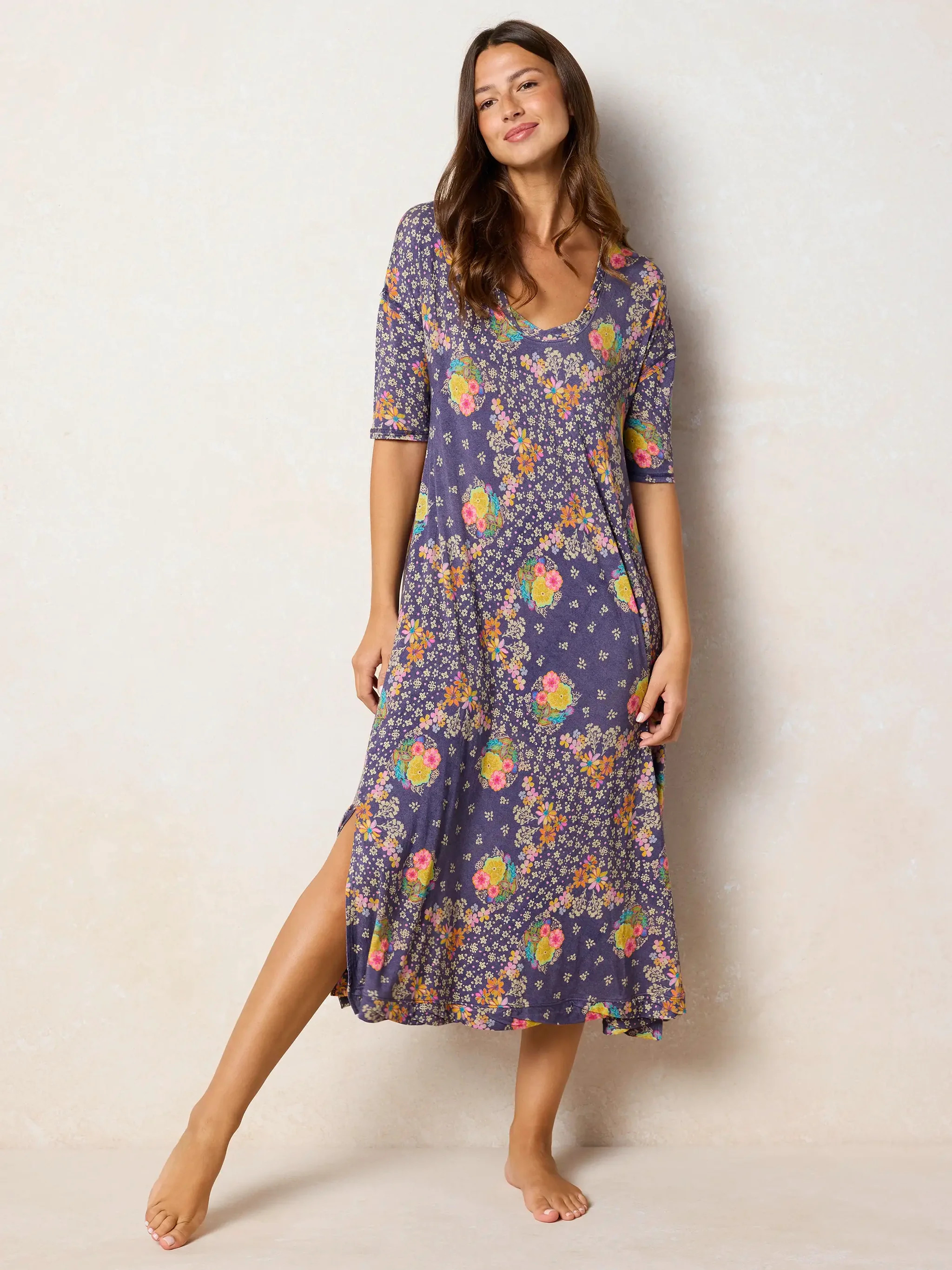 All Day "ButterSoft" Tee Dress | Natural Life