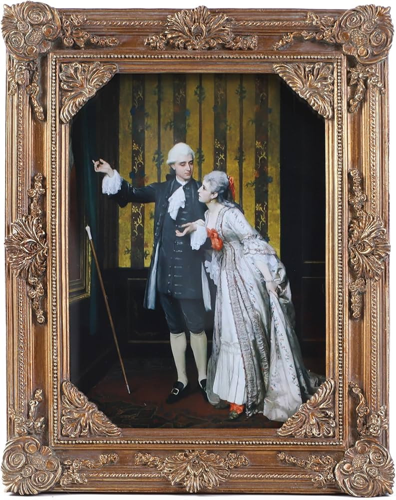 Vintage Picture Frames 4x6 Bronze Antique Ornate Picture Frames for Tabletop and Wall Mount with ... | Amazon (US)