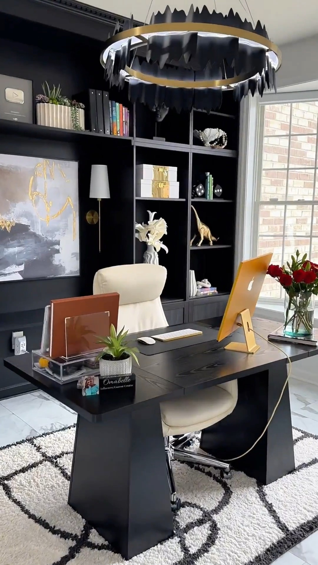 Neutral home office finds. I love these furnitures for its quality and durability. It’s been almost 1yr and they’re still waxing strong 💪🏾 
Tap below to shop! Follow me @omabelle for more Fashion, Home & everything inbetween. Glad to have you here!!! 💕😊🙏

Home | Home decor |Entryway decor | Entryway table | console table | Buffet table | Accent table
Pottery barn | Amazon home
Restoration hardware look for less |Luxe for less | Entryway ideas | Foyer table | Foyer decor | Sofa table | Black sofa table | Black console | Black accent table
| Black wooden table |Living room decor | Rugs | Area rug | Neutral rug | Living room family room rug | Sofa sectional | Washable cleanable sofa | Family friendly sofa furniture | Stain resistant fabric sofa | Cloud sofa | Family kid toddler | pet friendly sofa | Coffee table | Livingroom | Home decor | bedding | bedroom | fall decor |  fall porch | dresser | rug | kitchen | dispenser | cutlery set | knives

#LTKHome #LTKvlog #LTKSaleAlert