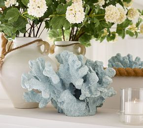 Faux Chambray Finger Coral | Pottery Barn CA