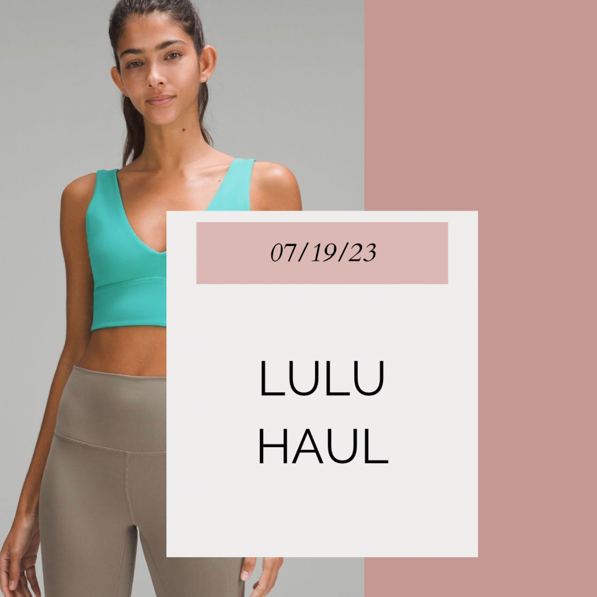 Lululemon on sale align 19