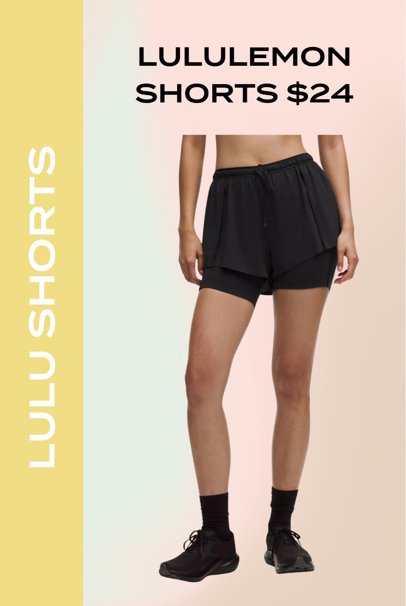 Lululemon shorts on sale for $24! Available in all sizes.  

 #LTKActive #LTKSaleAlert