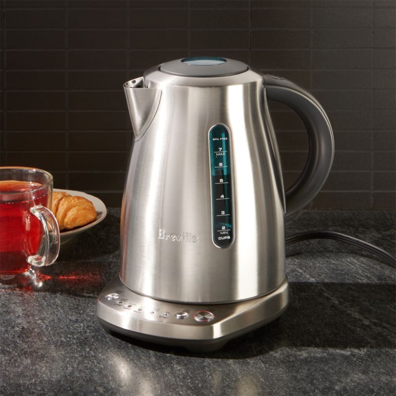 Breville the Temp Select Electric Tea Kettle + Reviews | Crate & Barrel | Crate & Barrel