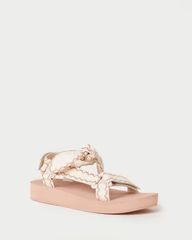 Maisie Blush Scalloped Sport Sandal | Loeffler Randall