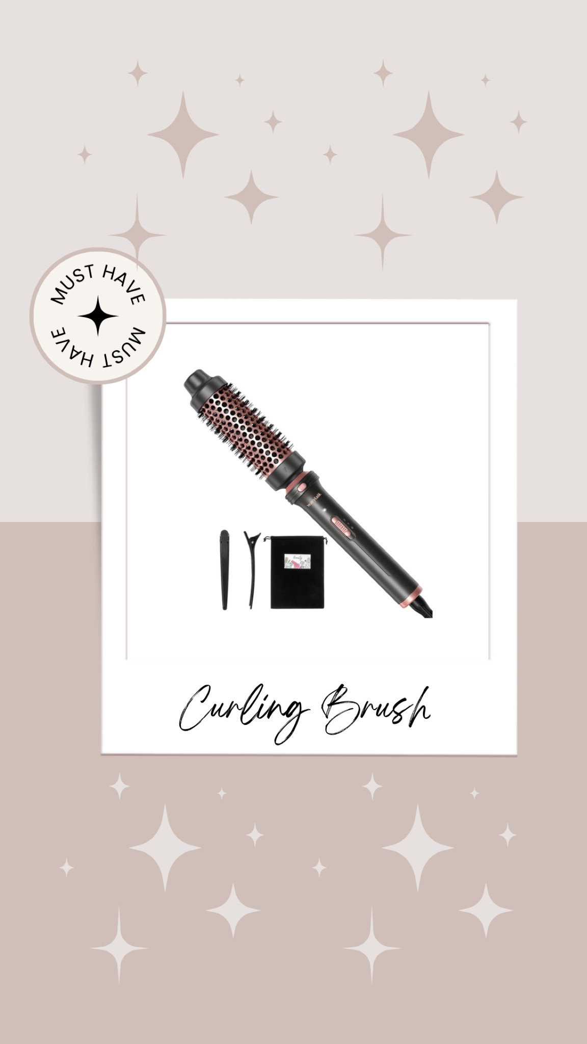 The viral TikTok curling brush is worth the hype! It is perfect for that blowout style look with little effort. 10/10

#LTKstyletip #LTKbeauty