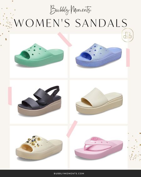 Amazon Sandals. Women's Fashion and Accessories. Outfit Ideas#LTKstyletip #LTKtravel #amazonfashion #womensfashion #womenssandal #shoes #flat #crocs #slides

