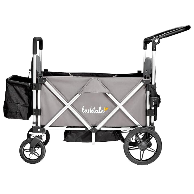 Larktale caravan - Double Seater Collapsible Wagon, All-Terrain Stroller Wagon for Kids, Baby, To... | Amazon (US)
