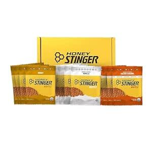 Honey Stinger Organic Waffle Variety Pack | 4 Units Each Of Honey, Vanilla, & Gluten Free Salted ... | Amazon (US)