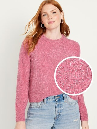 Eyelash Shine Sweater for Women | Old Navy (US)