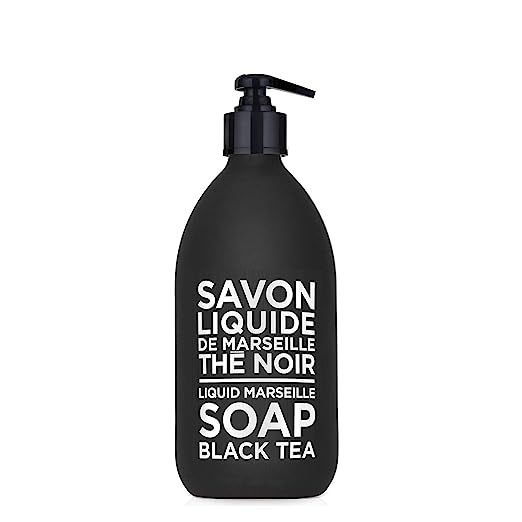 Compagnie de Provence Savon de Marseille Extra Pure Liquid Soap - Black Tea - 16.9 Fl Oz Glass Pu... | Amazon (US)