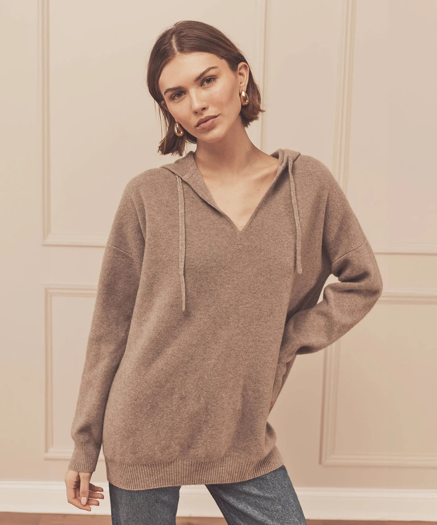 Cashmino Tunic Hoodie | NAADAM