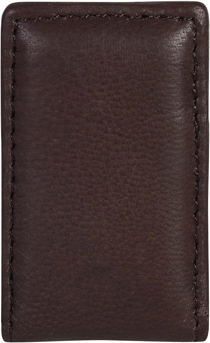 LB LEATHERBOSS Men's New Leather Strong Magnetic Money Clip | Amazon (US)