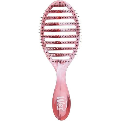 Wet Brush Speed Dry Hair Brush, Pink (Sweet Seaglass) - Vented Design & Soft HeatFlex Bristles Are Blow Dry Safe - Ergonomic Handle Manages Tangles - Pain-Free Hair Accessories | Amazon (US)