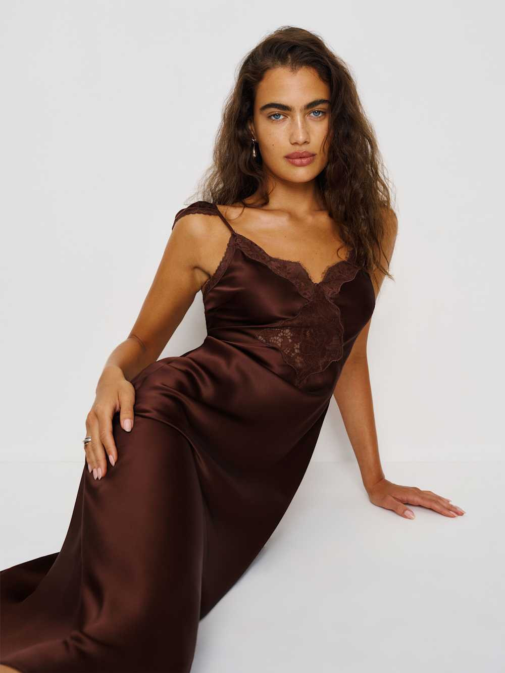 Serafina Silk Dress | Reformation (Global)