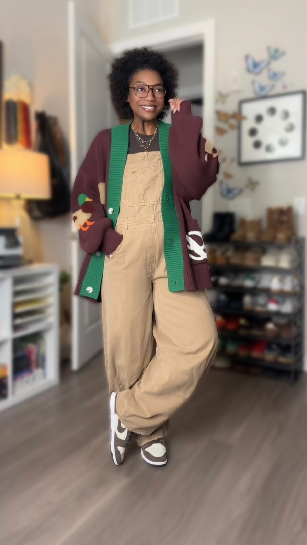 Baggy on baggy will always be in style. 🦆

Cardigan is from dressedinlala.com. Unable to link it.

#LTKootd #LTKSaleAlert #LTKMidsize