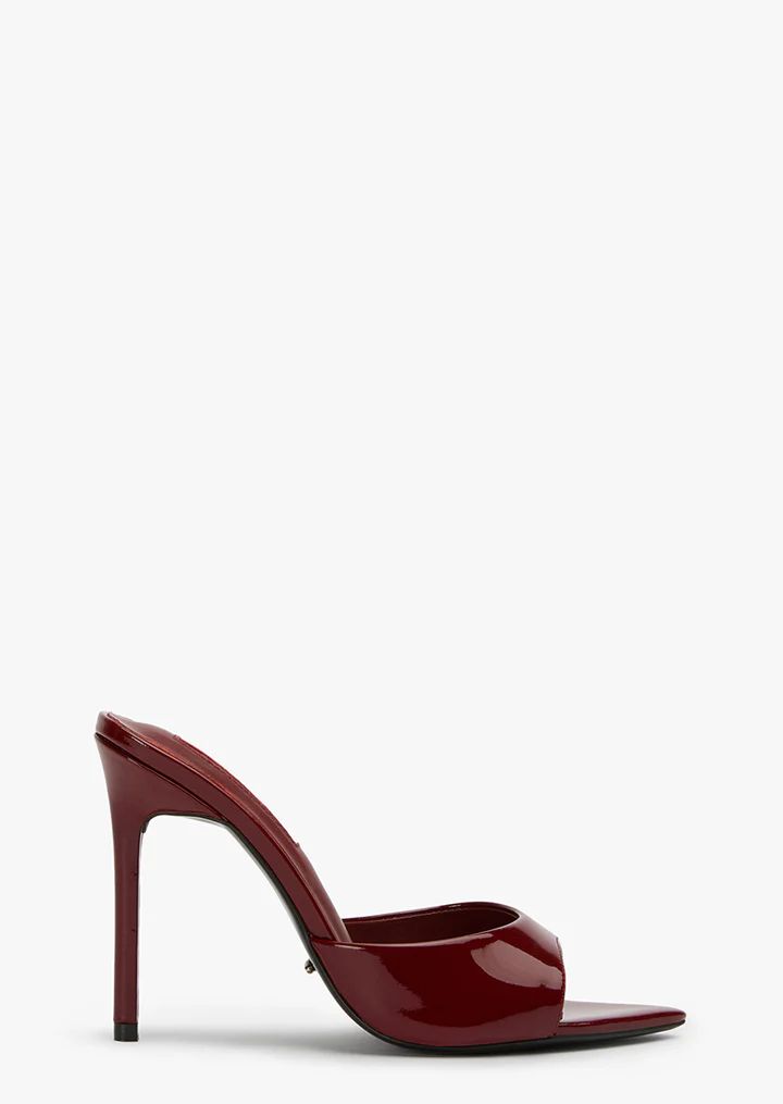 Malibu Bordeaux Patent Heels | Heels | Tony Bianco USA | Tony Bianco US