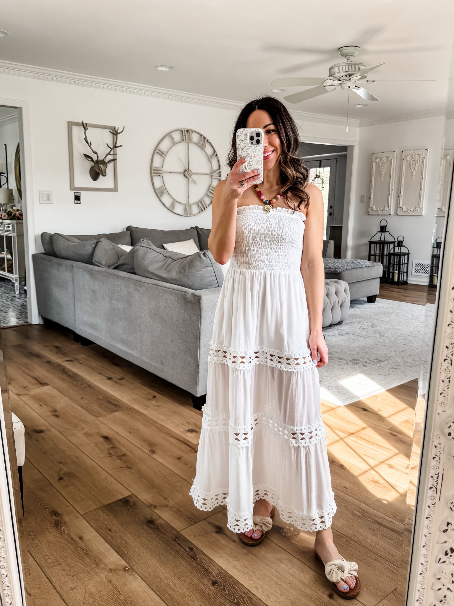 Small white dress. Spring dress. Strapless dress.



#LTKOver40 #LTKPetite