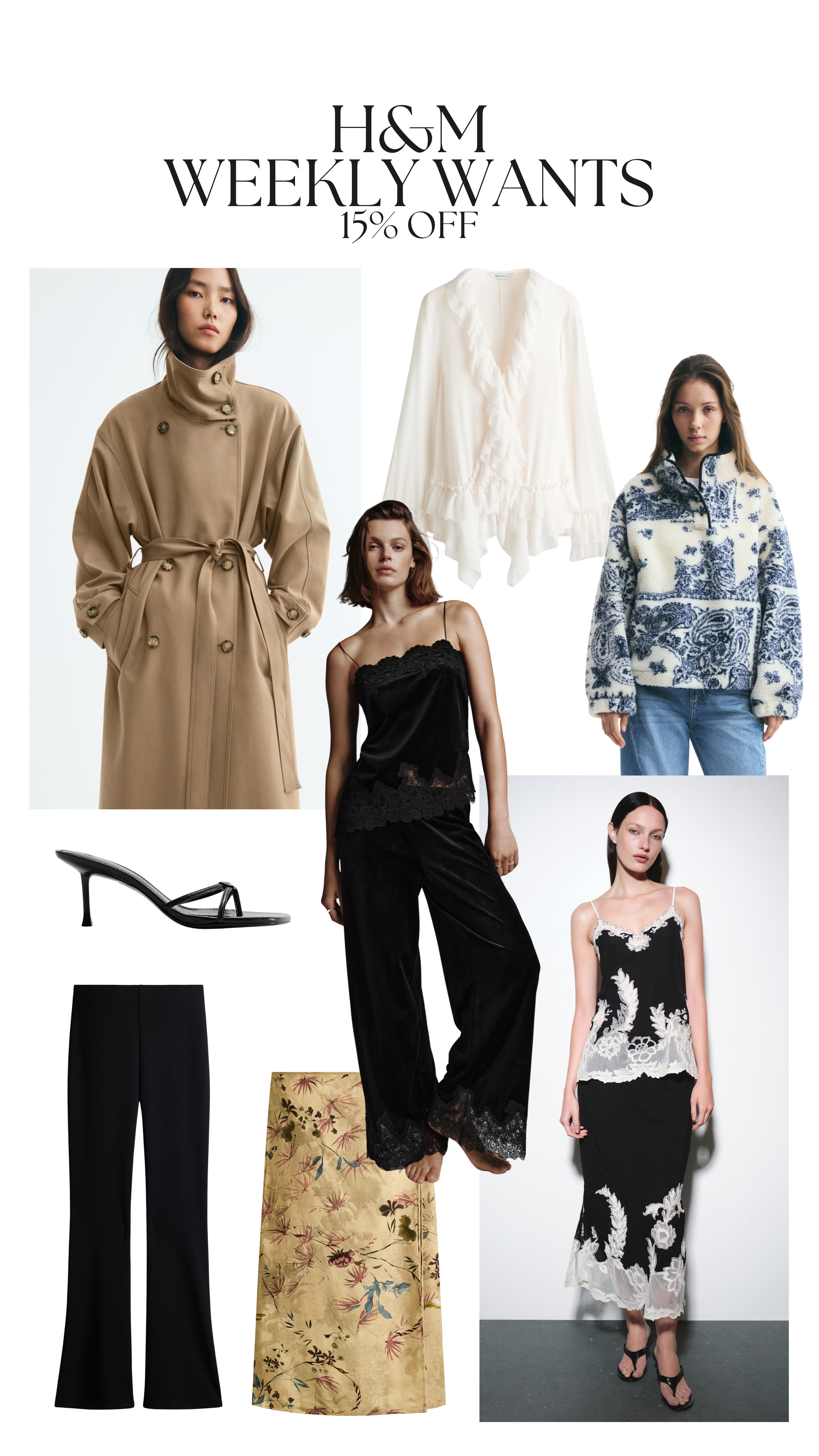 H&M weekly wants: 15% off for members  ✨ 

 #LTKFashionMonth #LTKuk #LTKpartywear