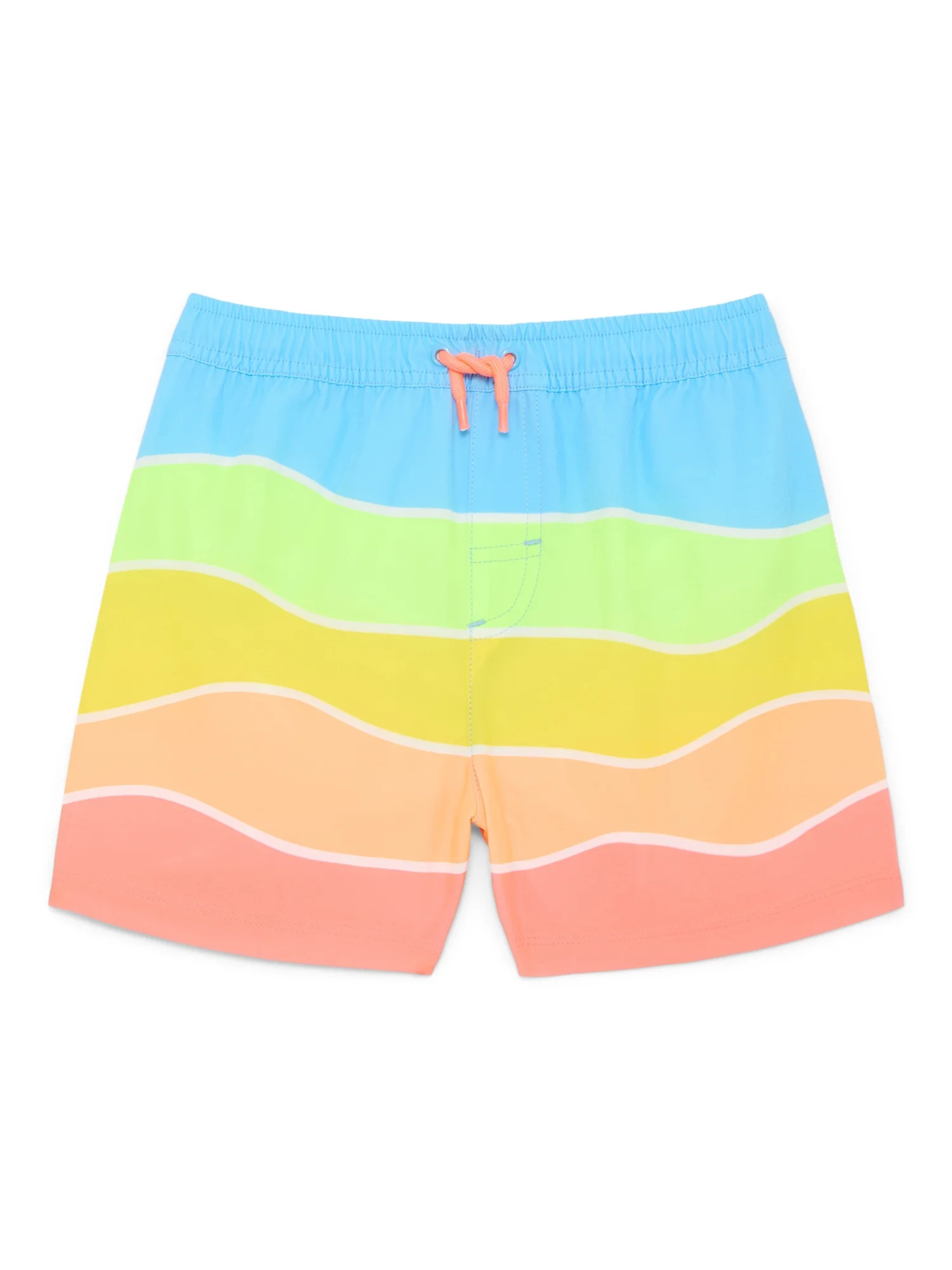 Wonder Nation Baby and Toddler Boy Swim Trunks, Size 12M-5T | Walmart (US)