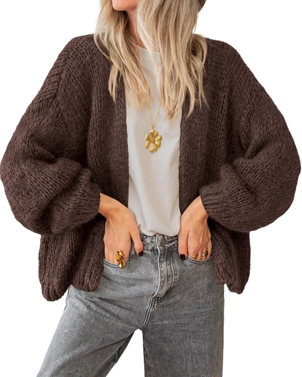 BTFBM Cardigan Sweaters for Women Lightweight Fall Fashion Clothes 2026 | Amazon (US)