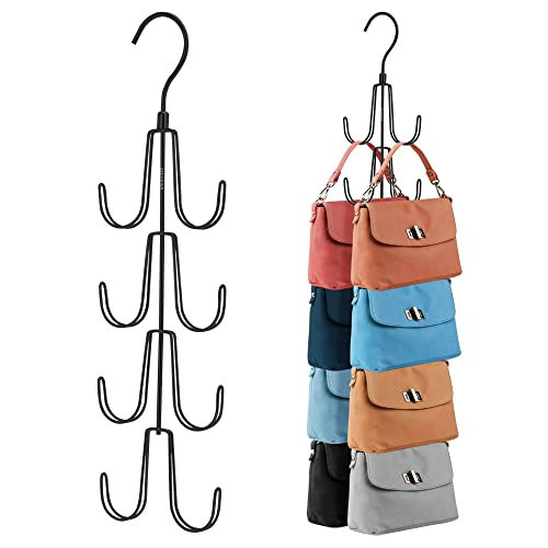 ZEDODIER Purse Hanger, Purse Organizer for Closet, Holds 8 Bags | Amazon (US)