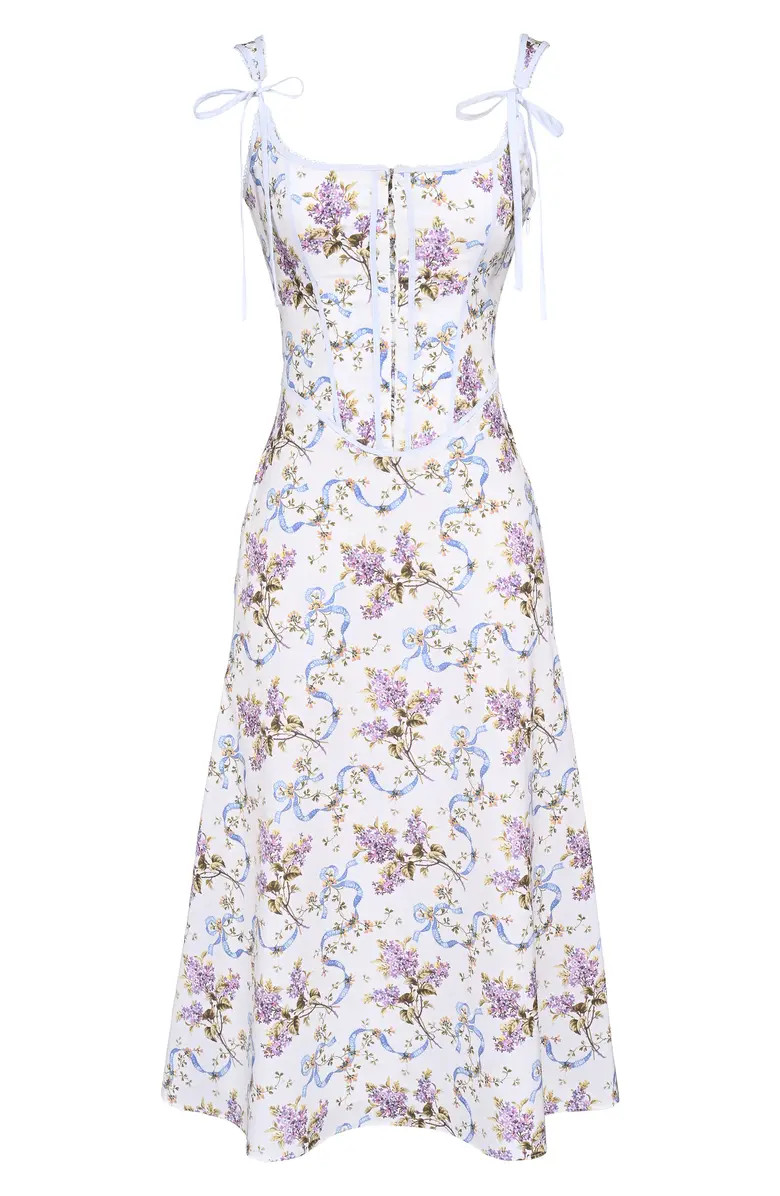 Corset Midi Dress | Nordstrom