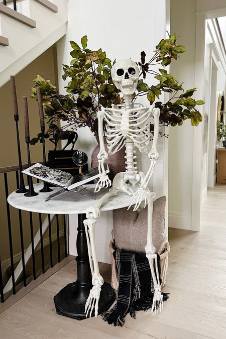Halloween Skeleton under $30! This guy is 5’ tall and has poseable joints!  So perfect for Halloween! 

@walmart #walmartpartner #walmartfinds #IYWYK Home decor 

#LTKHalloween #LTKhome #LTKfindsunder50