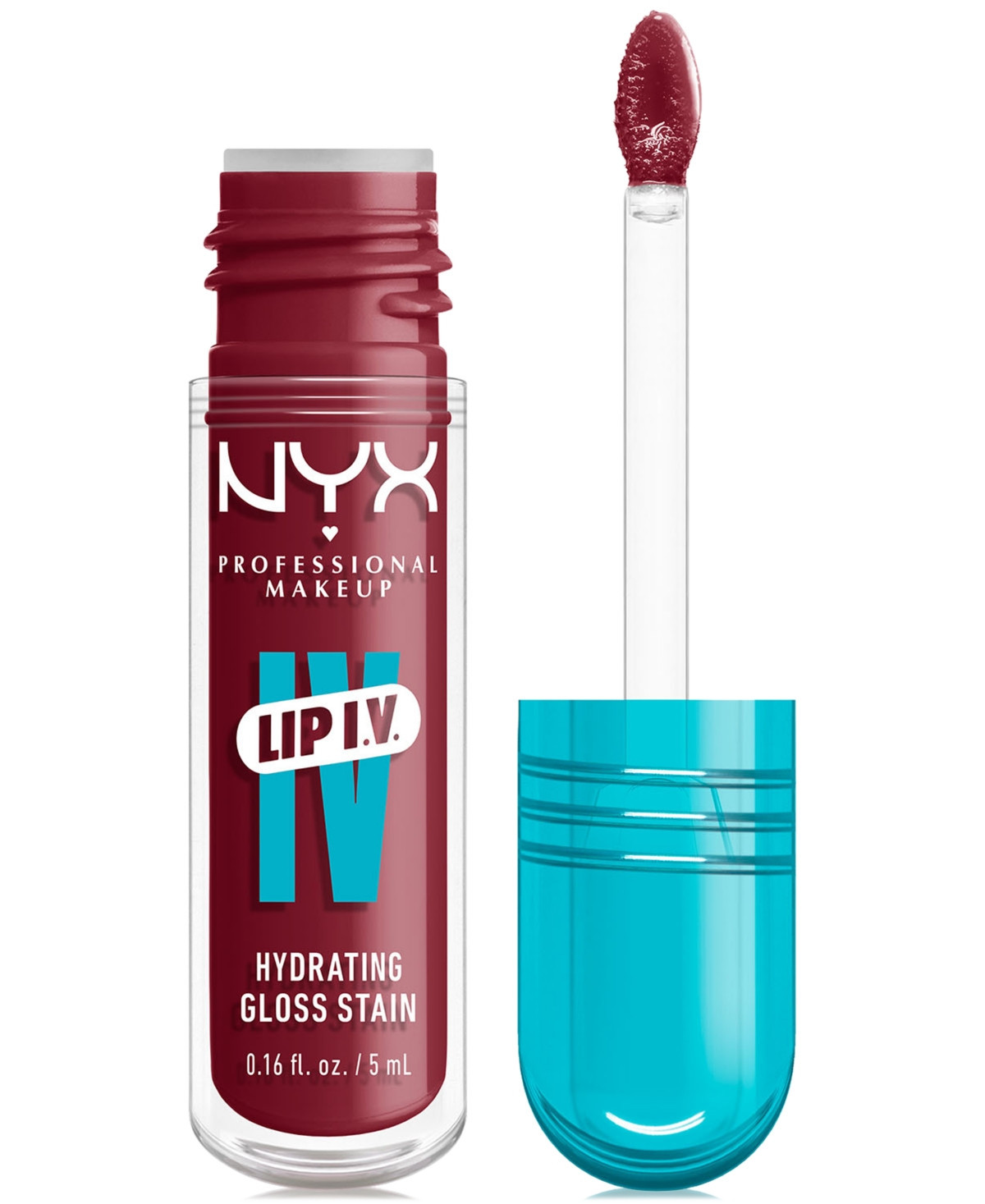 Nyx Professional Makeup Lip Iv Hydrating Gloss Stain - Bubblegum Burst | Macy's