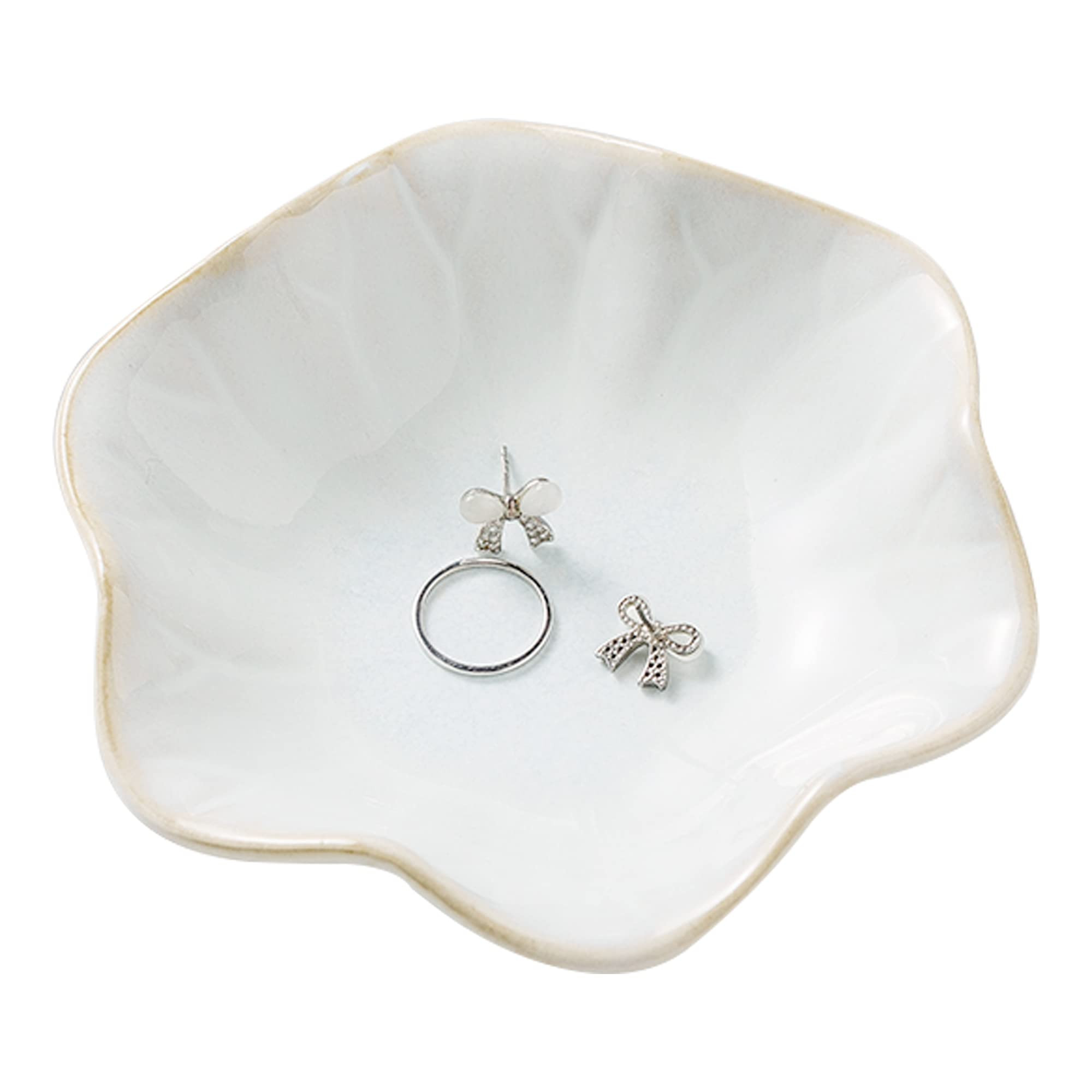 Ring Dish Tray, Jewelry Dish Holder, Key Bowl, Trinket Tray, Earring Holder, Decoration Plate for... | Amazon (US)