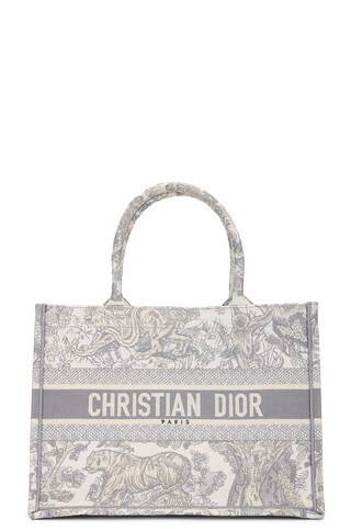 Dior Book Tote Bag in Grey | FWRD 