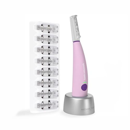 Michael Todd Beauty Sonicsmooth Dermaplane Razor for Women Face + Eyebrow trimmer Dermaplaning System - Peach Fuzz Remover - 8 Weeks of Dermaplaning Blades | Amazon (US)