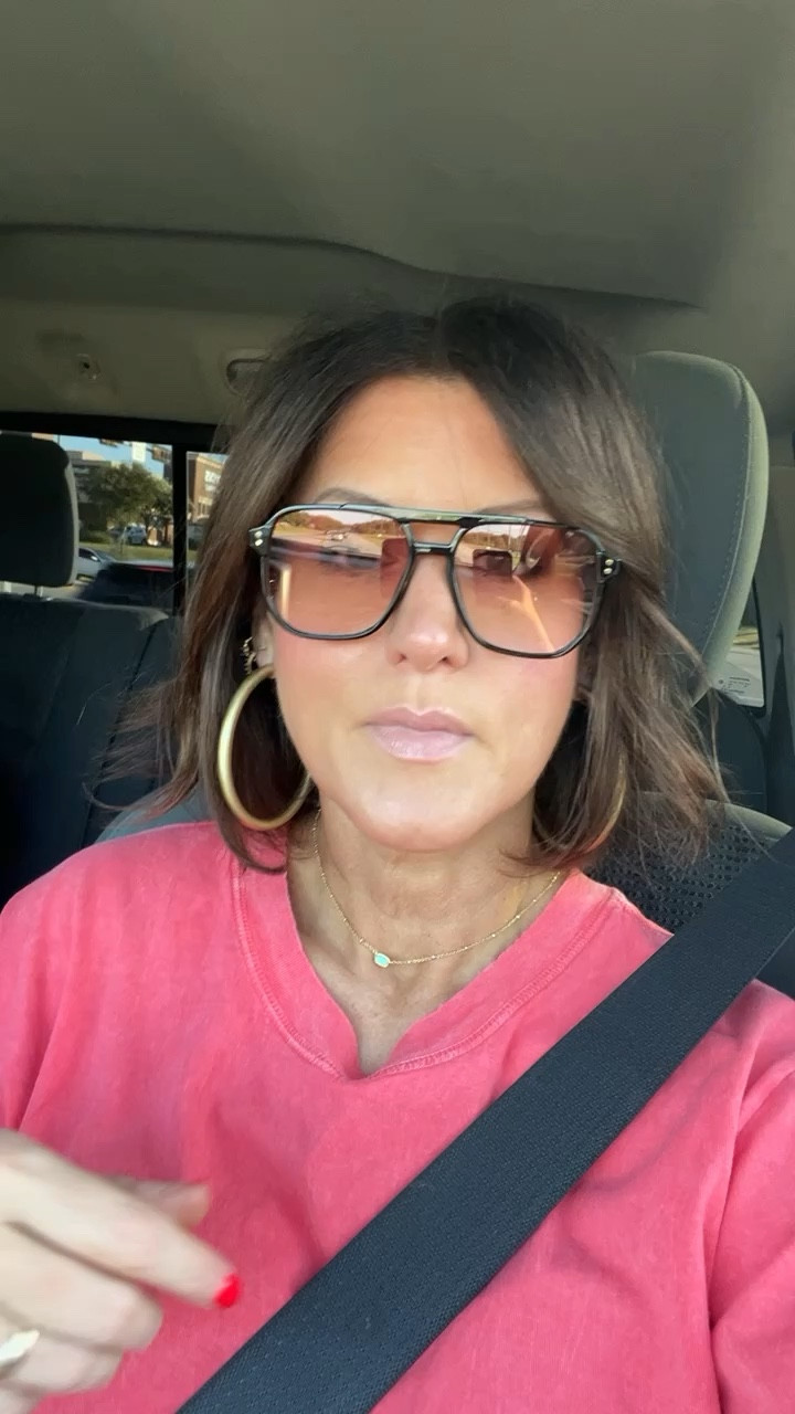 Amazon sunglasses.  

#LTKfindsunder50 #LTKover40 #LTKstyletip