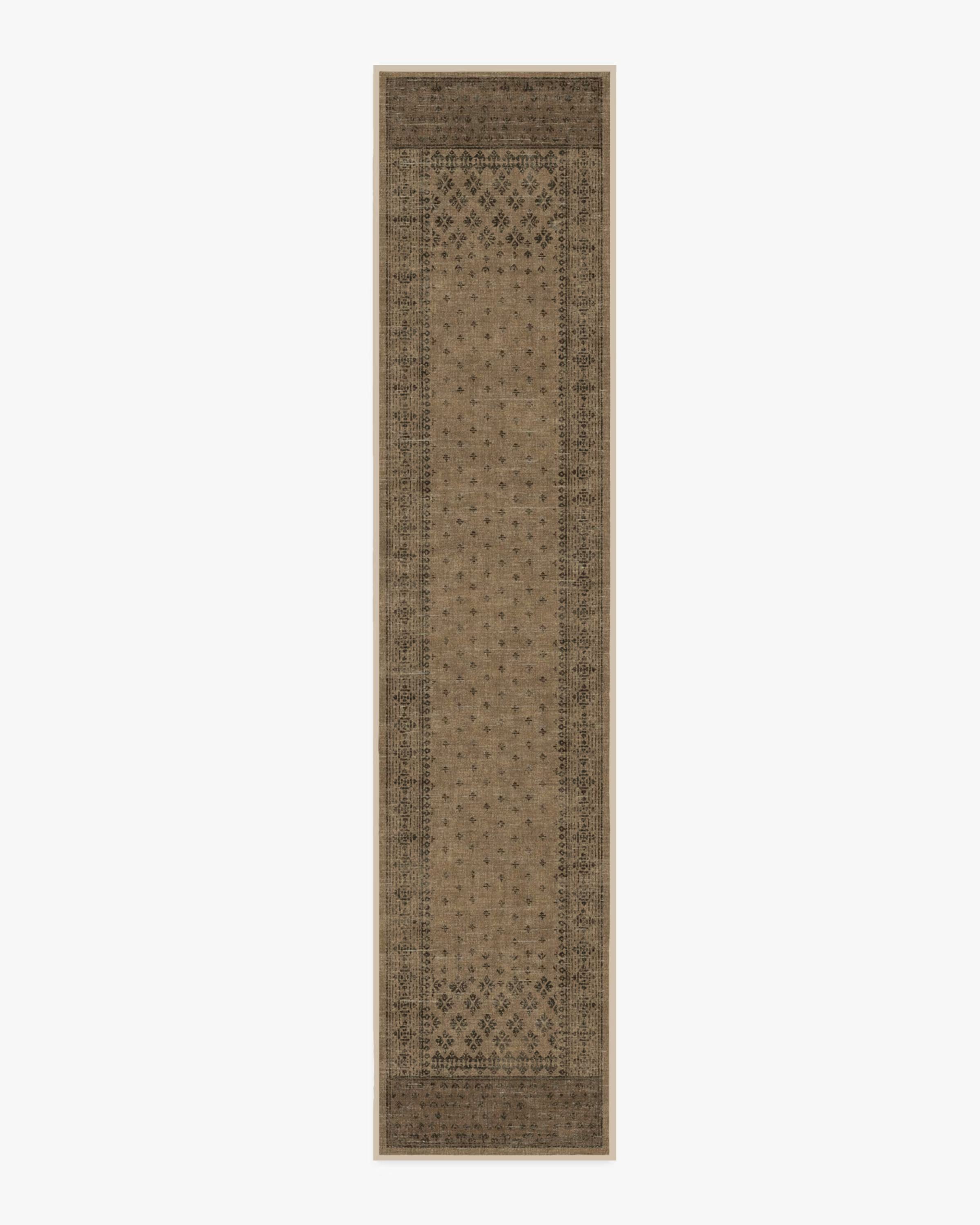 Fernanda Black & Tan Rug | Ruggable