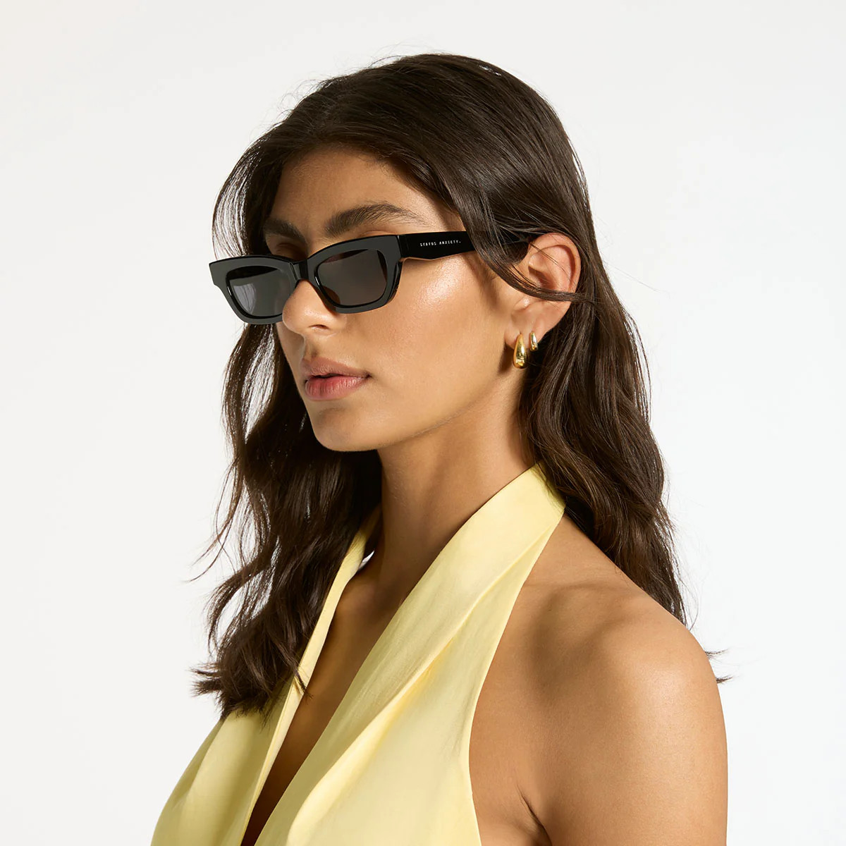 Levity Women's Black Sunglasses | Status Anxiety | Status Anxiety 