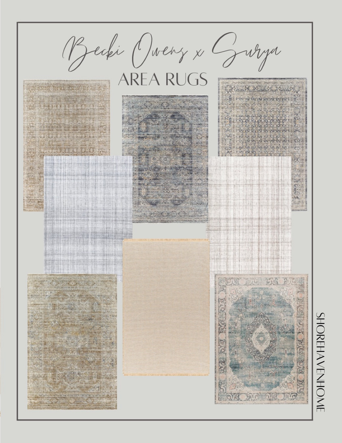 Becki Owens rugs, rugs direct, surya

#LTKhome #LTKsalealert