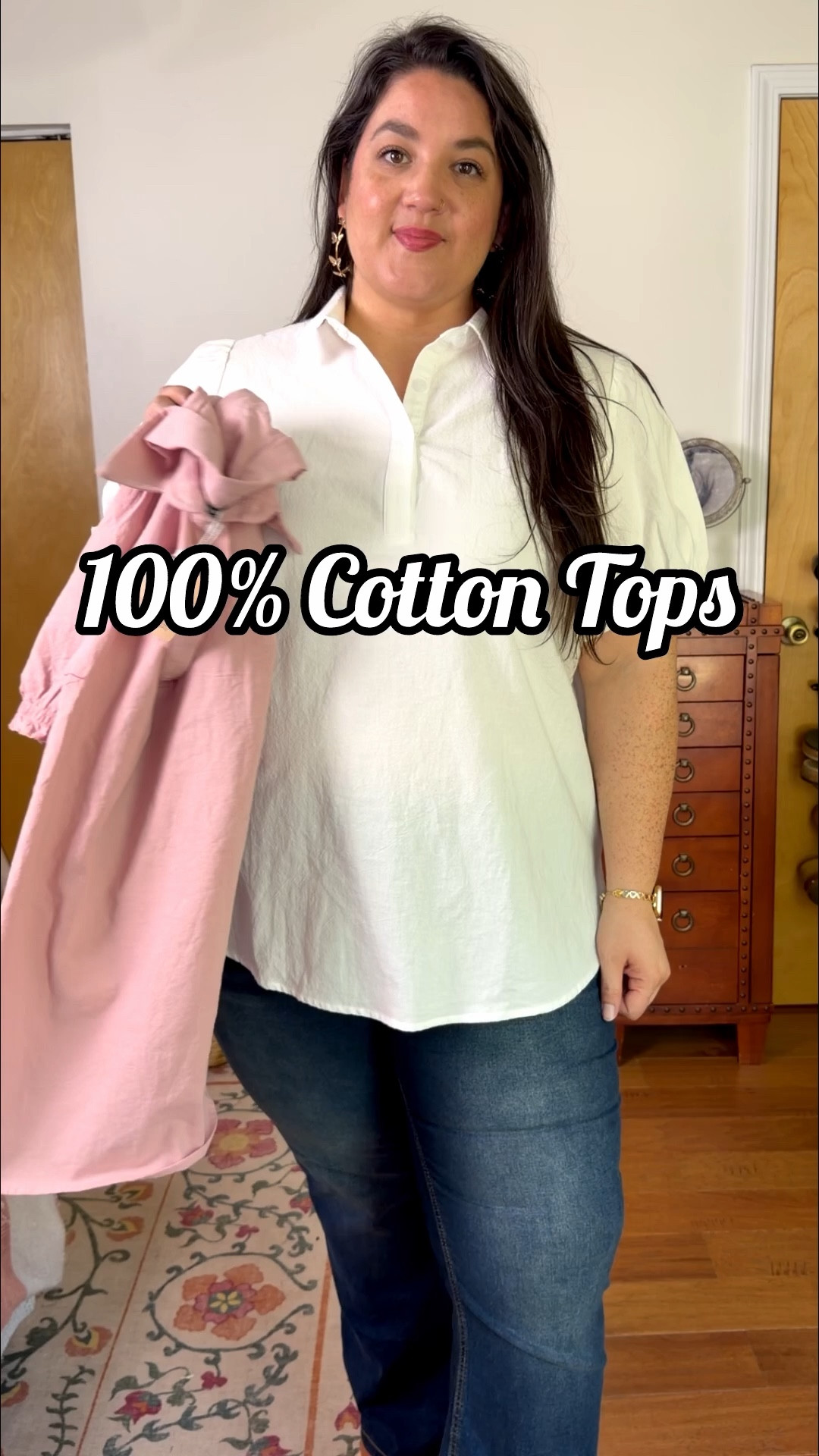 #AD| These cotton tops are perfect for the warm weather! 🙌🏻☀️

#LTKPlusSize #LTKTall #LTKootd