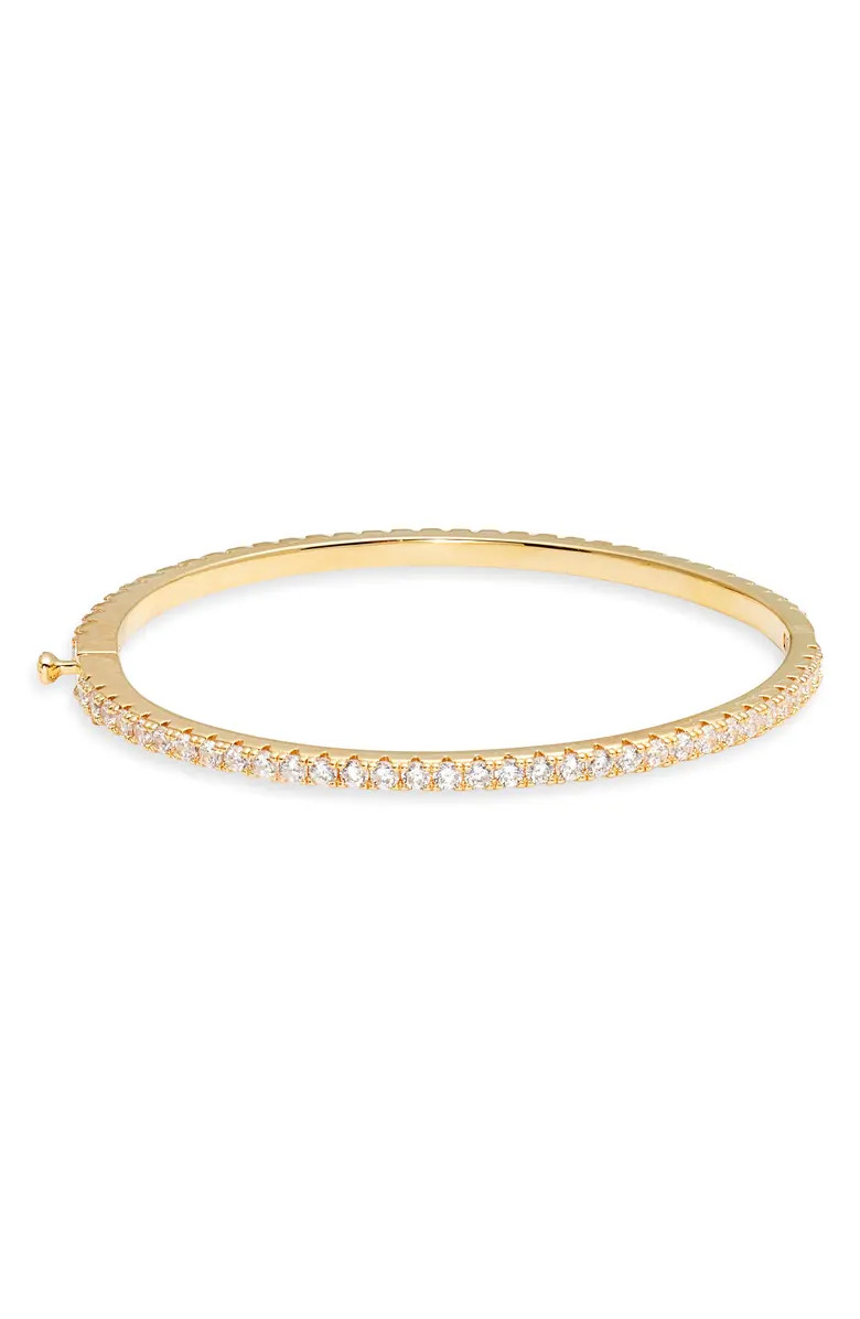 Nordstrom Cubic Zirconia Eternity Bangle Bracelet | Nordstrom | Nordstrom