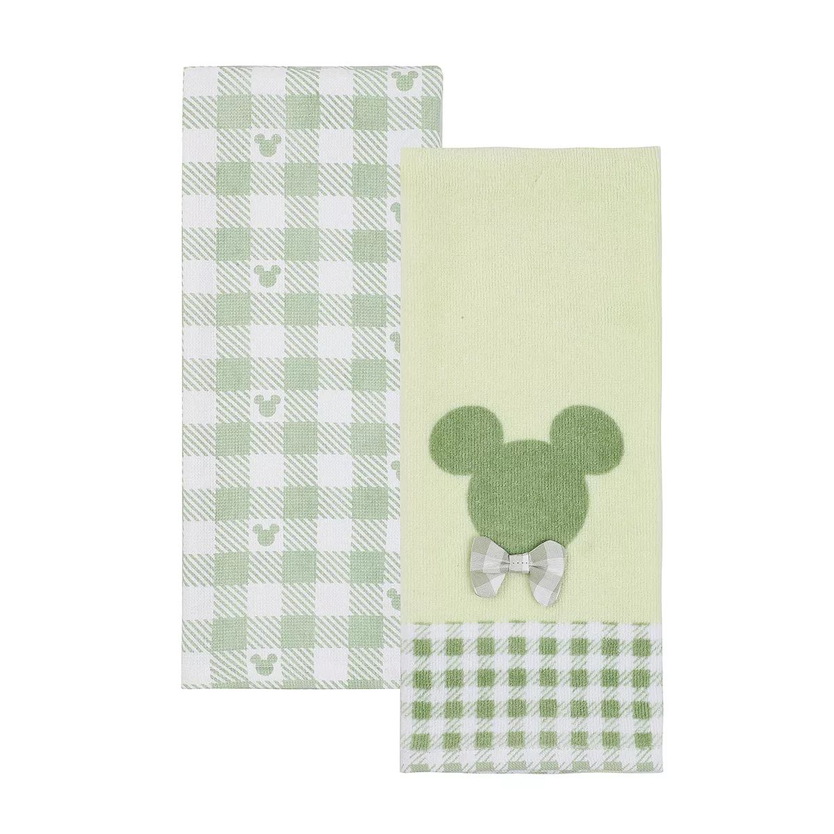 Disney's Mickey Mouse 2-pc. Gingham Kitchen Towel Set by Celebrate Together™ Spring | Kohl's