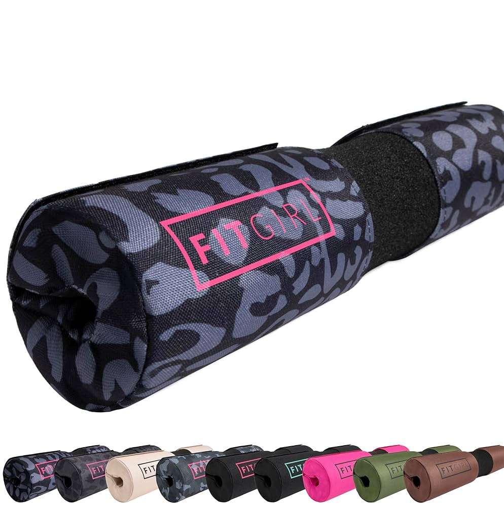 FITGIRL - Squat Pad and Hip Thrust Pad for Leg Day, Barbell Pad Stays in Place Secure, Thick Cush... | Amazon (US)