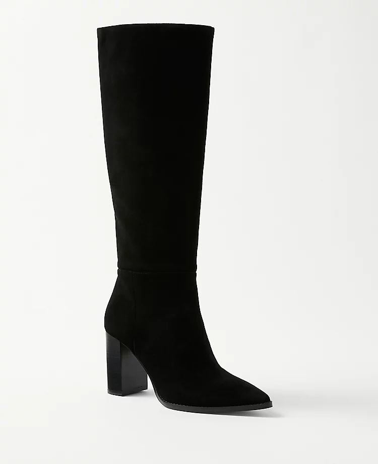 Slouchy Suede Boots | Ann Taylor (US)