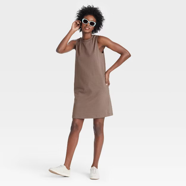 Women's Muscle Tank Dress - A New Day™ | Target