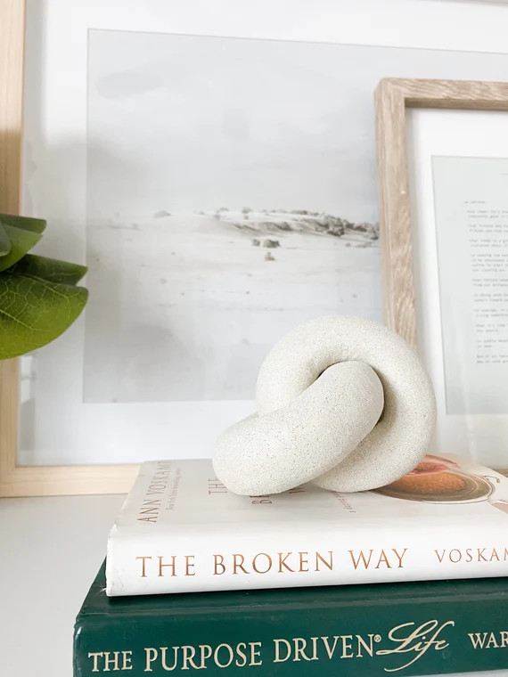 Studio Mcgee Inspired Clay Knot | Etsy | Etsy (US)