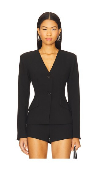 ALL THE WAYS Kourtney Blazer in Black. - size L | Revolve Clothing (Global)
