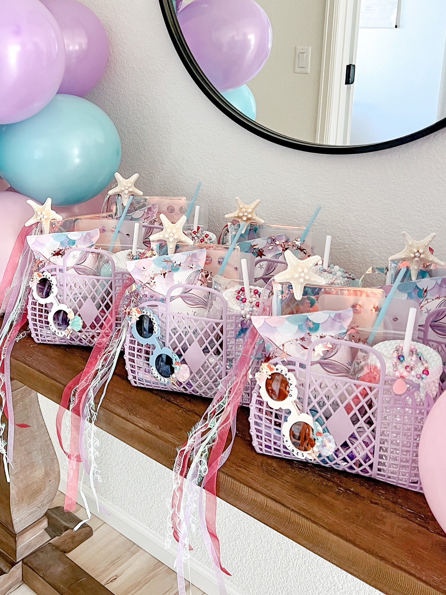 Mermaid birthday party favors.



#LTKkids #LTKparties #LTKGiftGuide