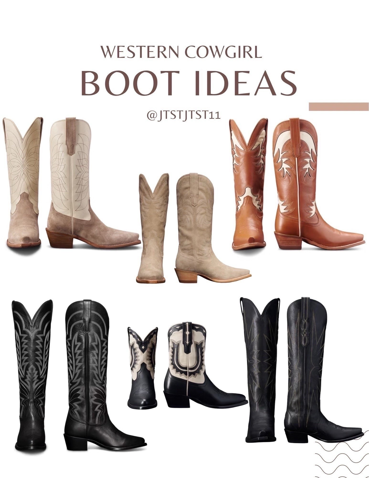 Are you heading out west and need western boots! Loving these options!

They would make great Christmas gifts too!!!



#LTKHoliday #LTKGiftGuide #LTKTravel