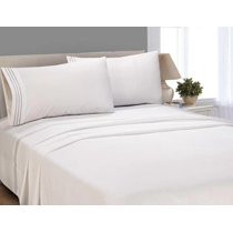 Better Homes and Gardens Luxury Microfiber Embroidered Sheet Set, Queen | Walmart (US)