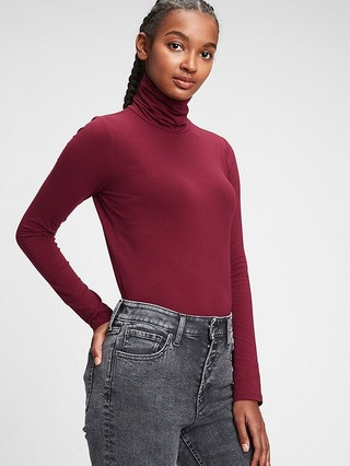 Jersey Turtleneck T-Shirt | Gap Factory