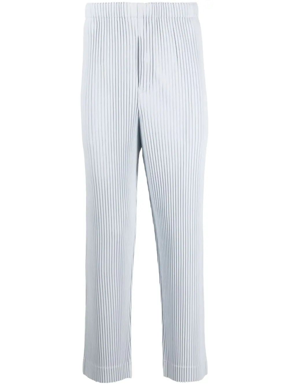 pleated straight-leg trousers | Farfetch (CN)