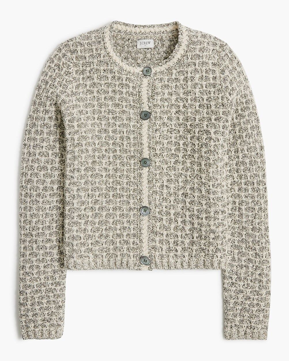 Tweed cardigan sweater lady jacket | J.Crew Factory